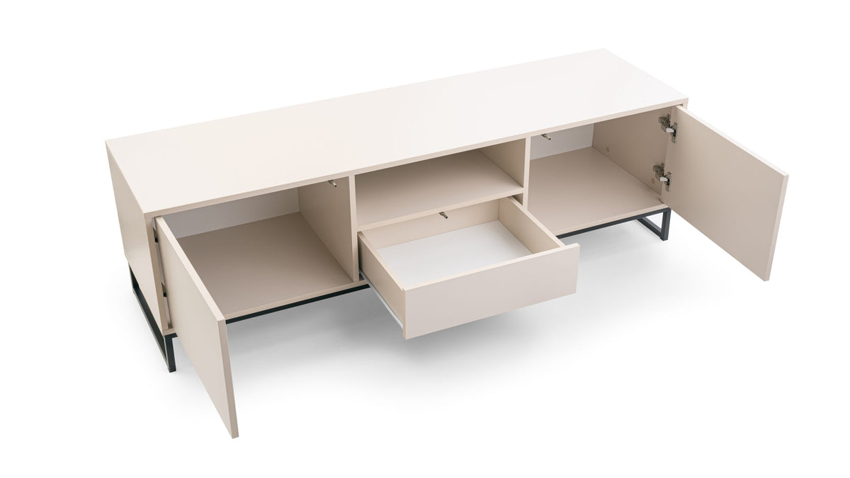 Szafka RTV Genua 160 beżowa | sand beige
