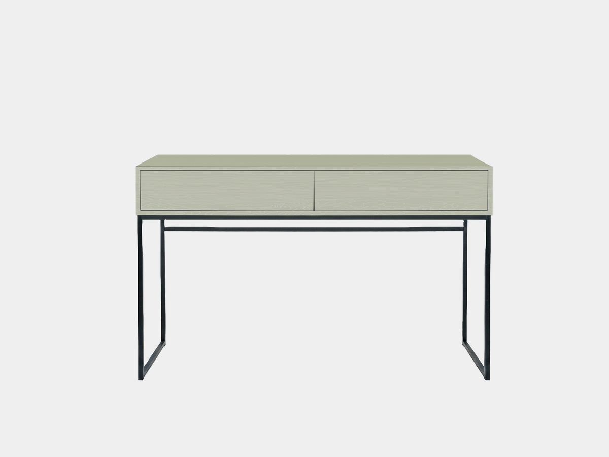 Toaletka Genua D-Lux eucalyptus z szufladami | konsola z szufladami