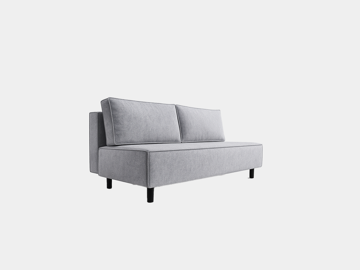 Sofa Agata minimalistyczna szara