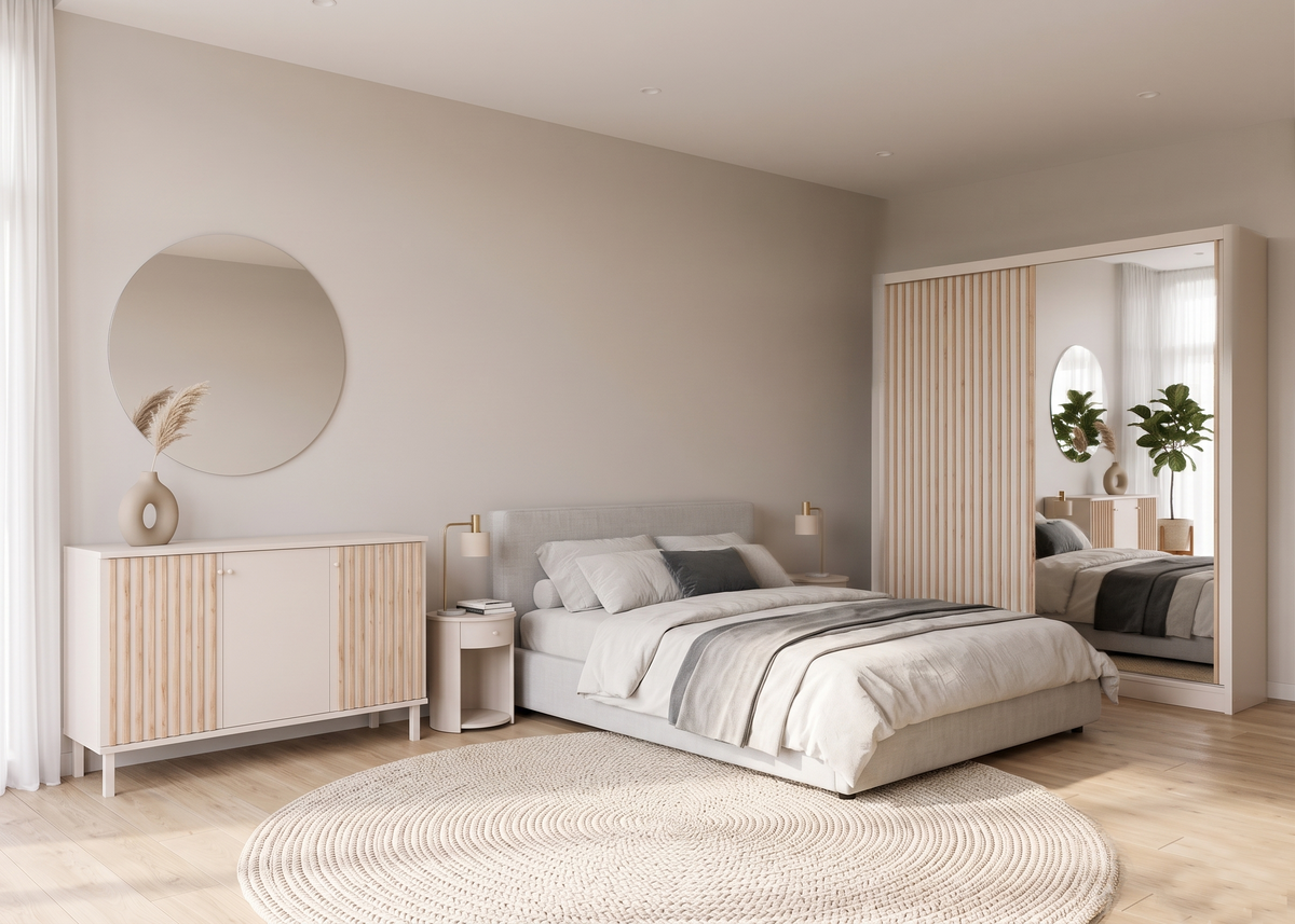 Komoda London Lux | kaszmir