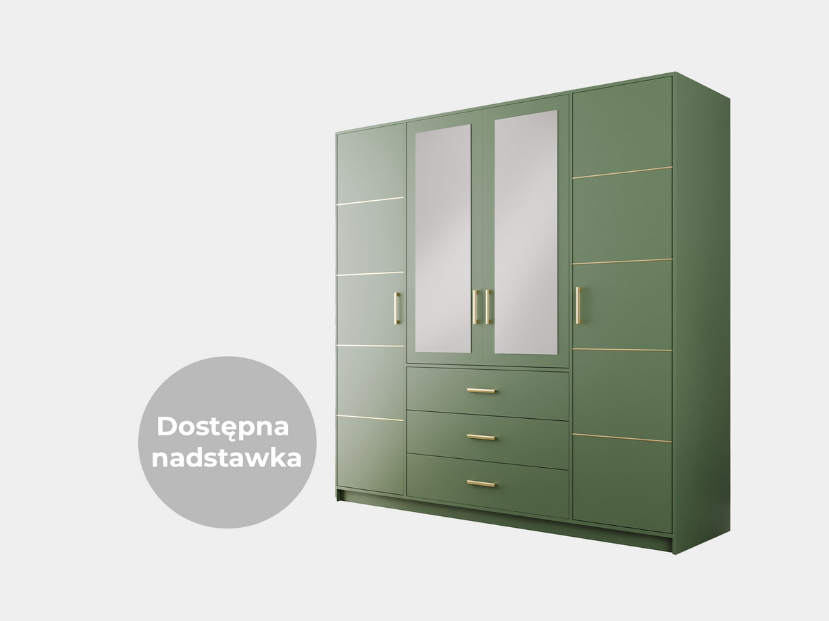 Szafa Bali II D4 butelkowa zieleń