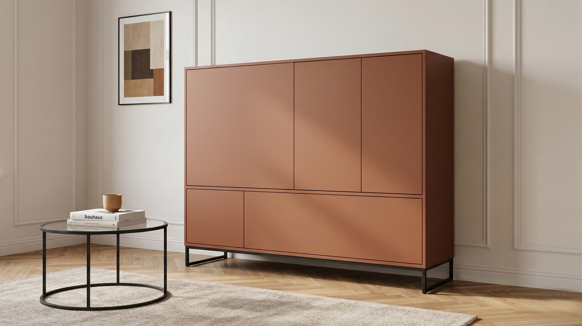Komoda Genua D-Lux terracota
