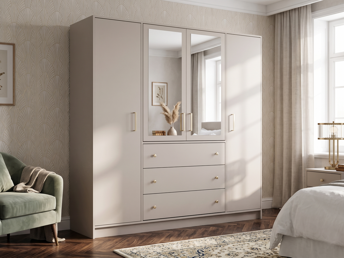 Szafa Retro Lux D4 | kaszmir