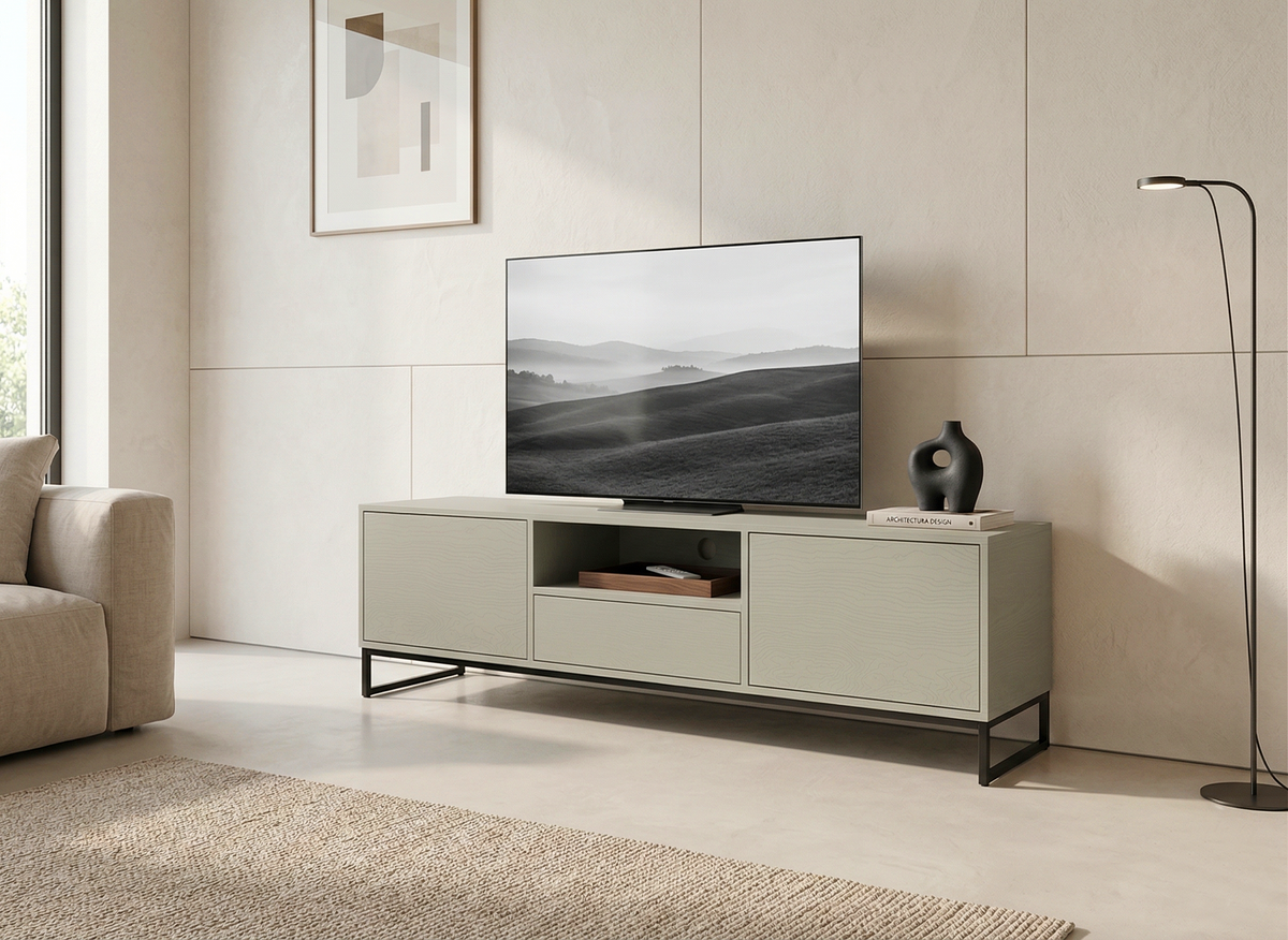 Szafka RTV Genua D-Lux | eucalyptus