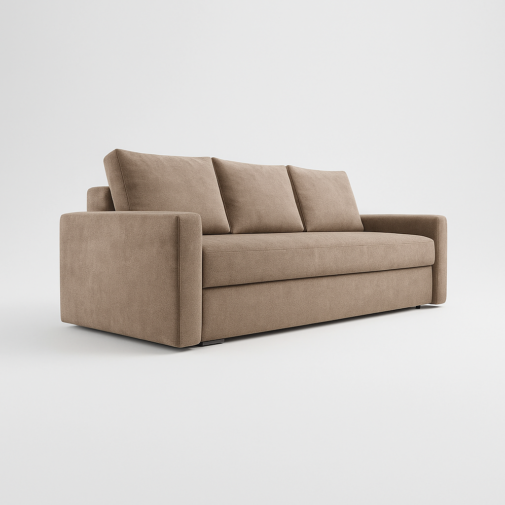 Sofa Wera z funkcją spania w kolorze szarym