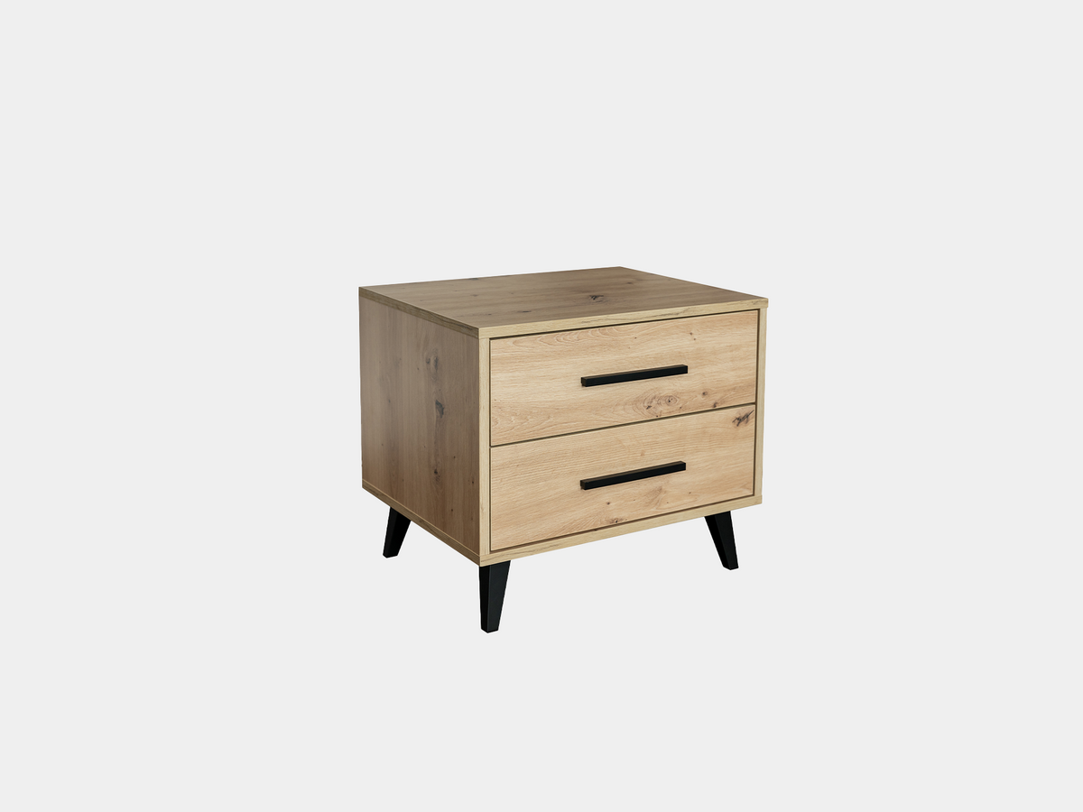 Stolik nocny KOS dąb artisan