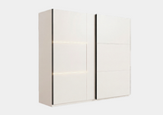 Szafa przesuwna Tokyo 250 kaszmir | cashmere | led