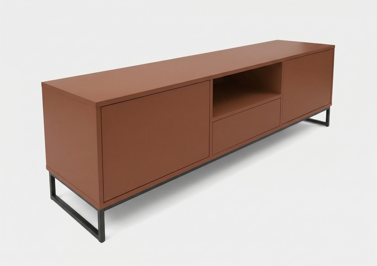 Szafka RTV Genua D-Lux | terracota